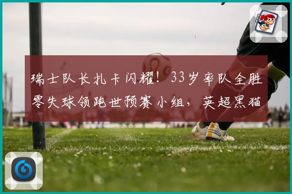 瑞士队长扎卡闪耀！33岁率队全胜零失球领跑世预赛小组，英超黑猫中场担当